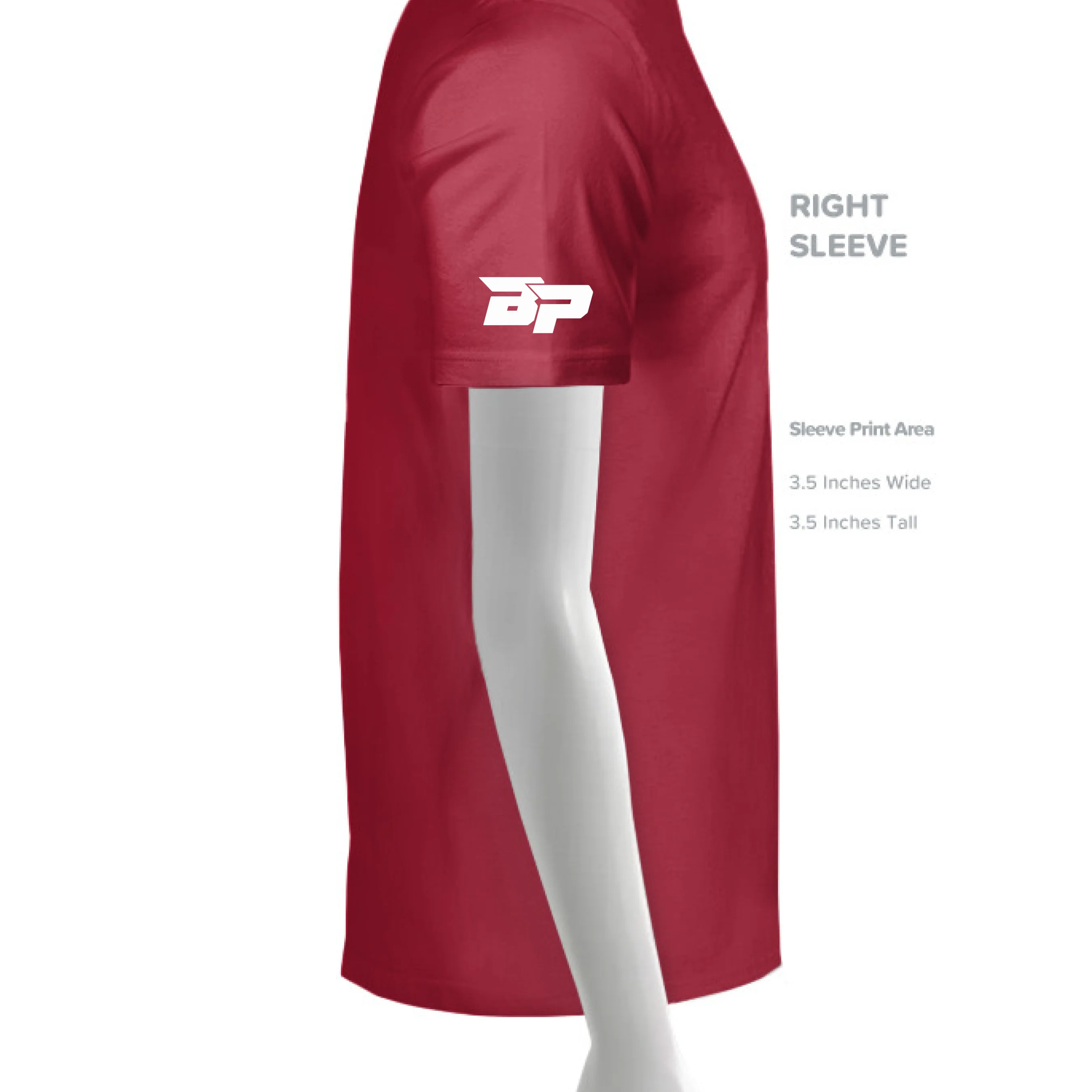 Ambassador Performance Tee - SG Stamp White Logo - Image 15