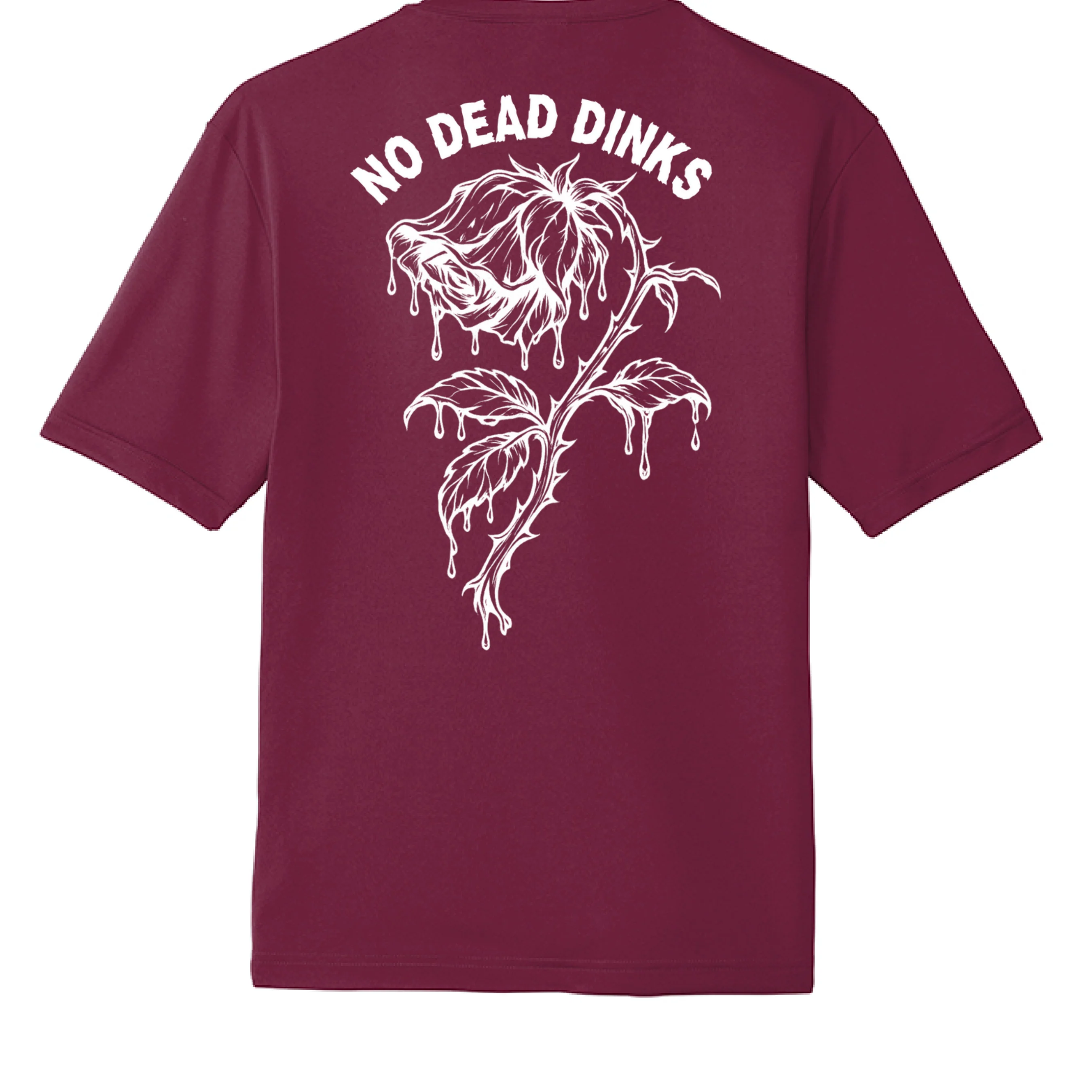 Bodhi Performance Tee - No Dead Dinks - White - Image 17