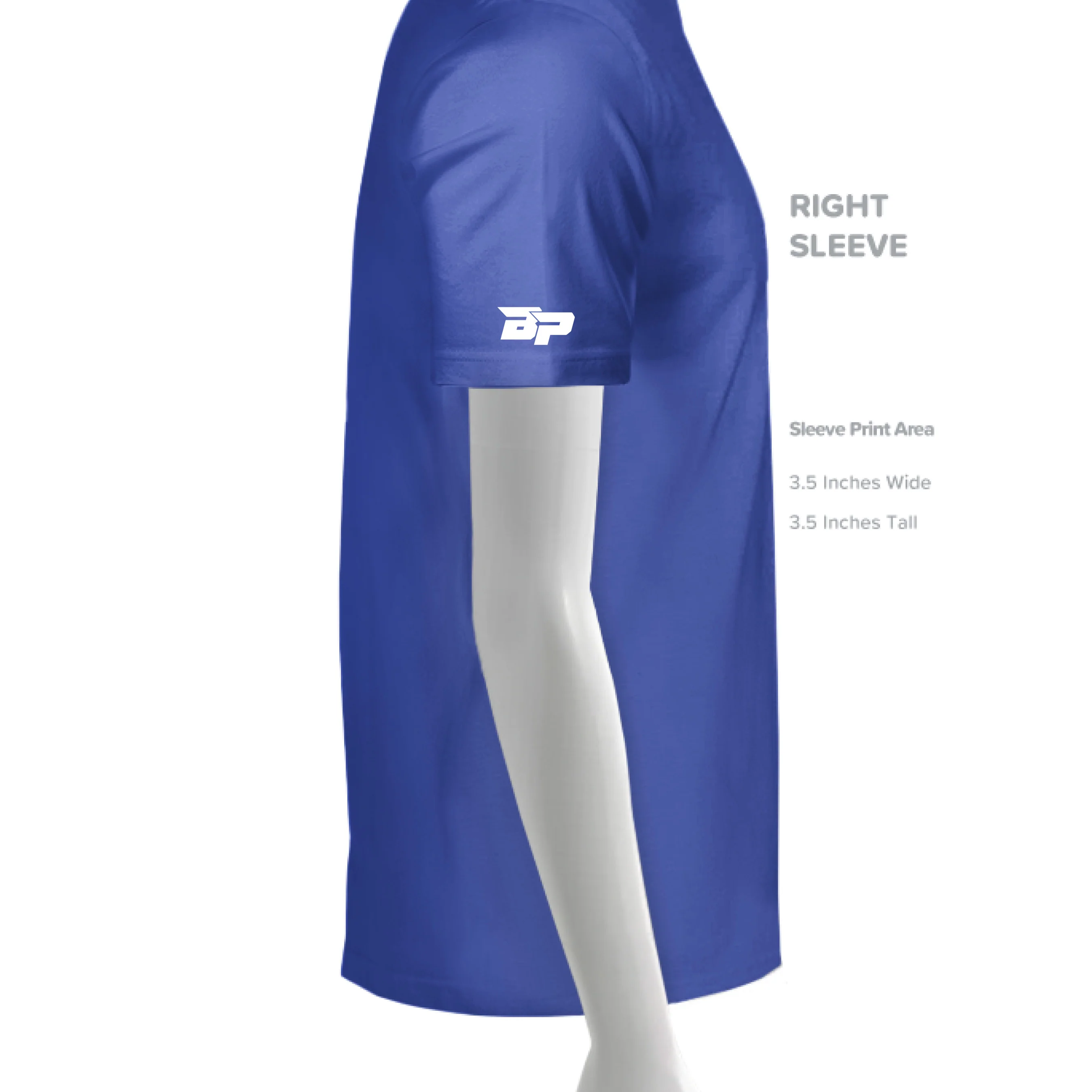 Women’s Performance Tee – Court Drip White Logo - Image 3